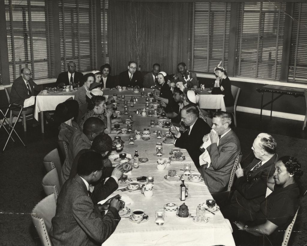 Miniature of School principals luncheon 1951