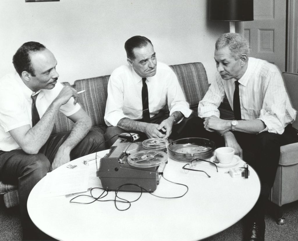 Miniature of Al Raby, Bill Berry, and Mel Hosch