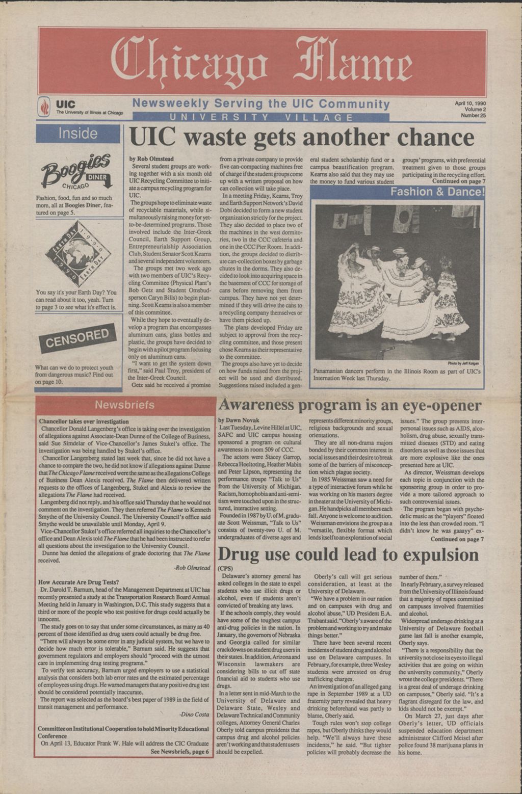 Miniature of Chicago Flame (April 10, 1990)