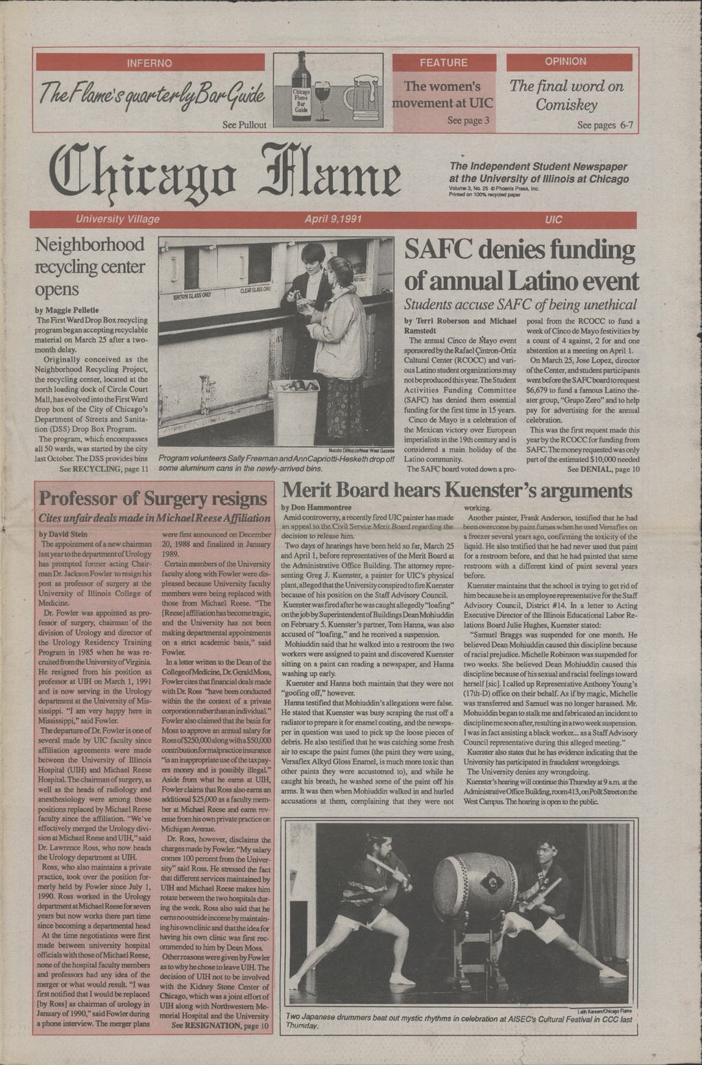 Miniature of Chicago Flame (April 9, 1991)