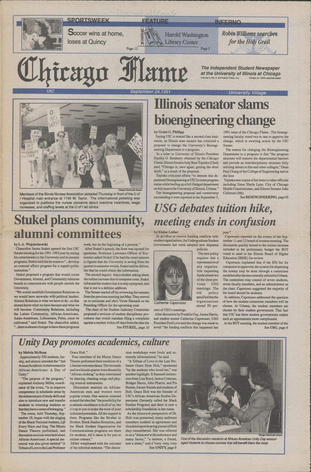 Chicago Flame (September 24, 1991)