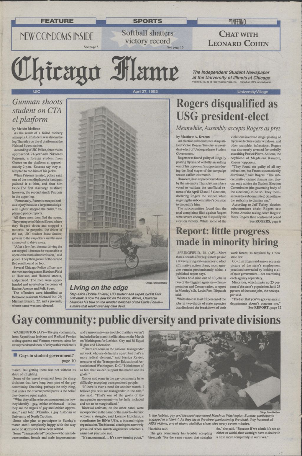 Chicago Flame (April 27, 1993)