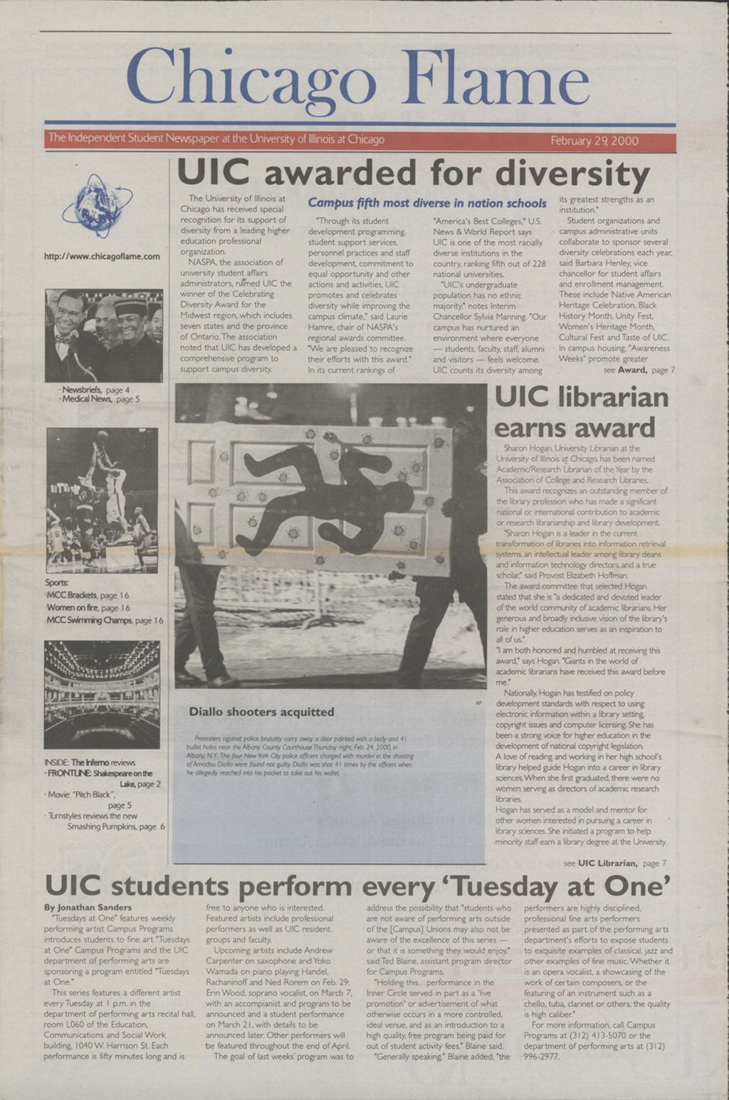 Miniature of Chicago Flame (February 29, 2000)
