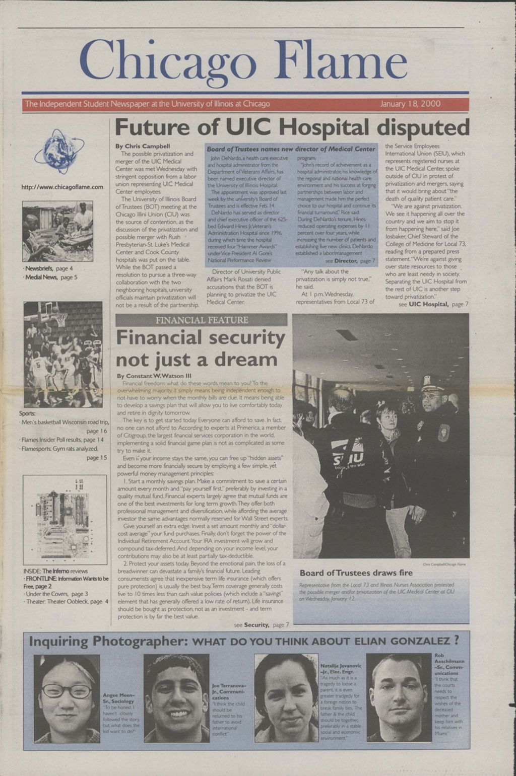 Chicago Flame (January 18, 2000)