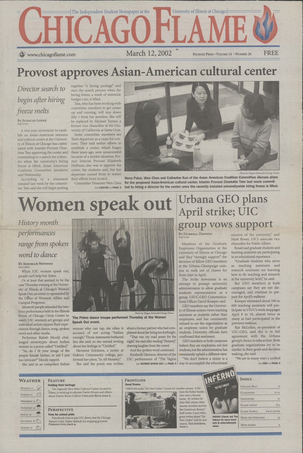 Miniature of Chicago Flame (March 12, 2002)