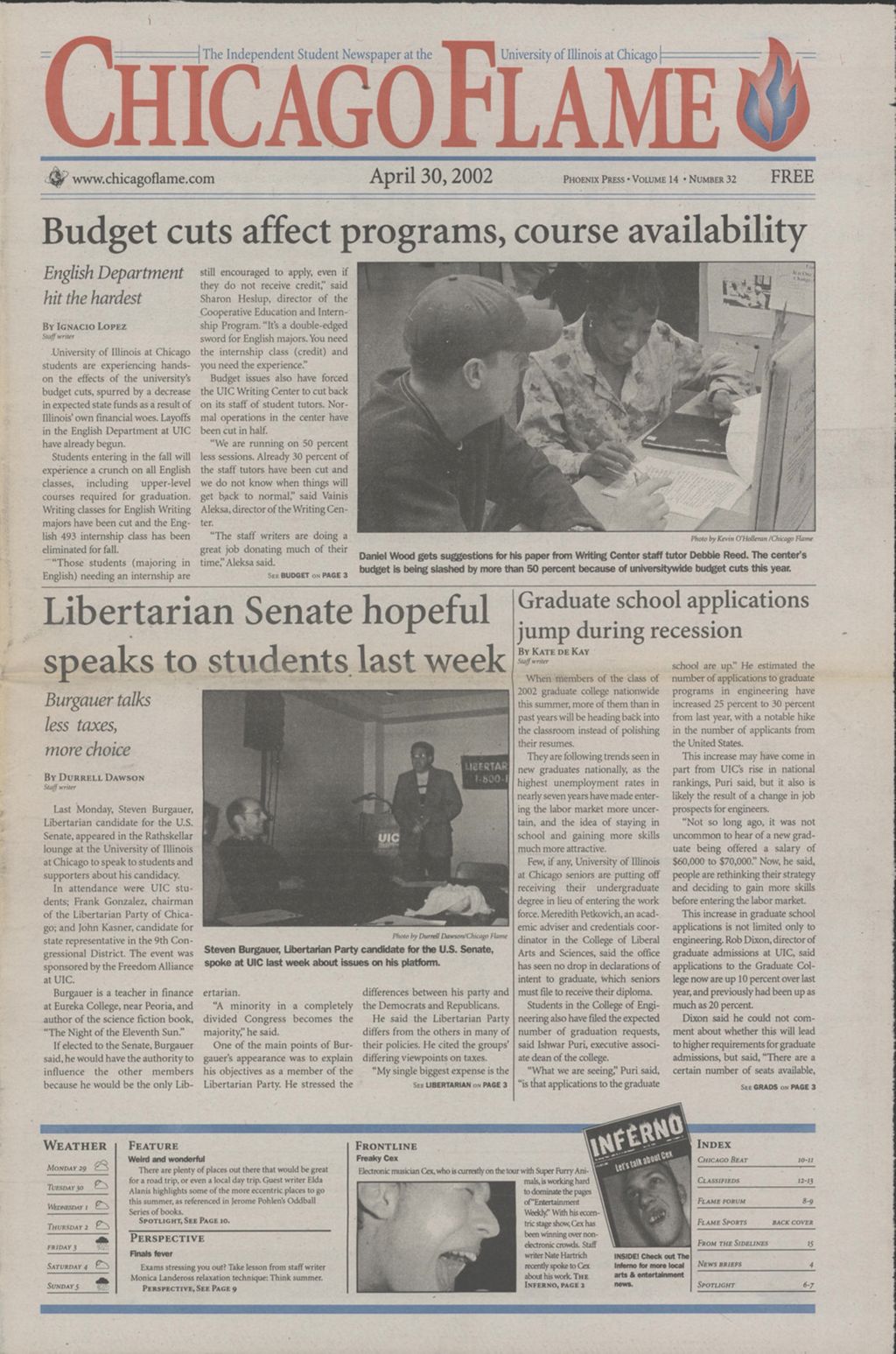 Chicago Flame (April 30, 2002)