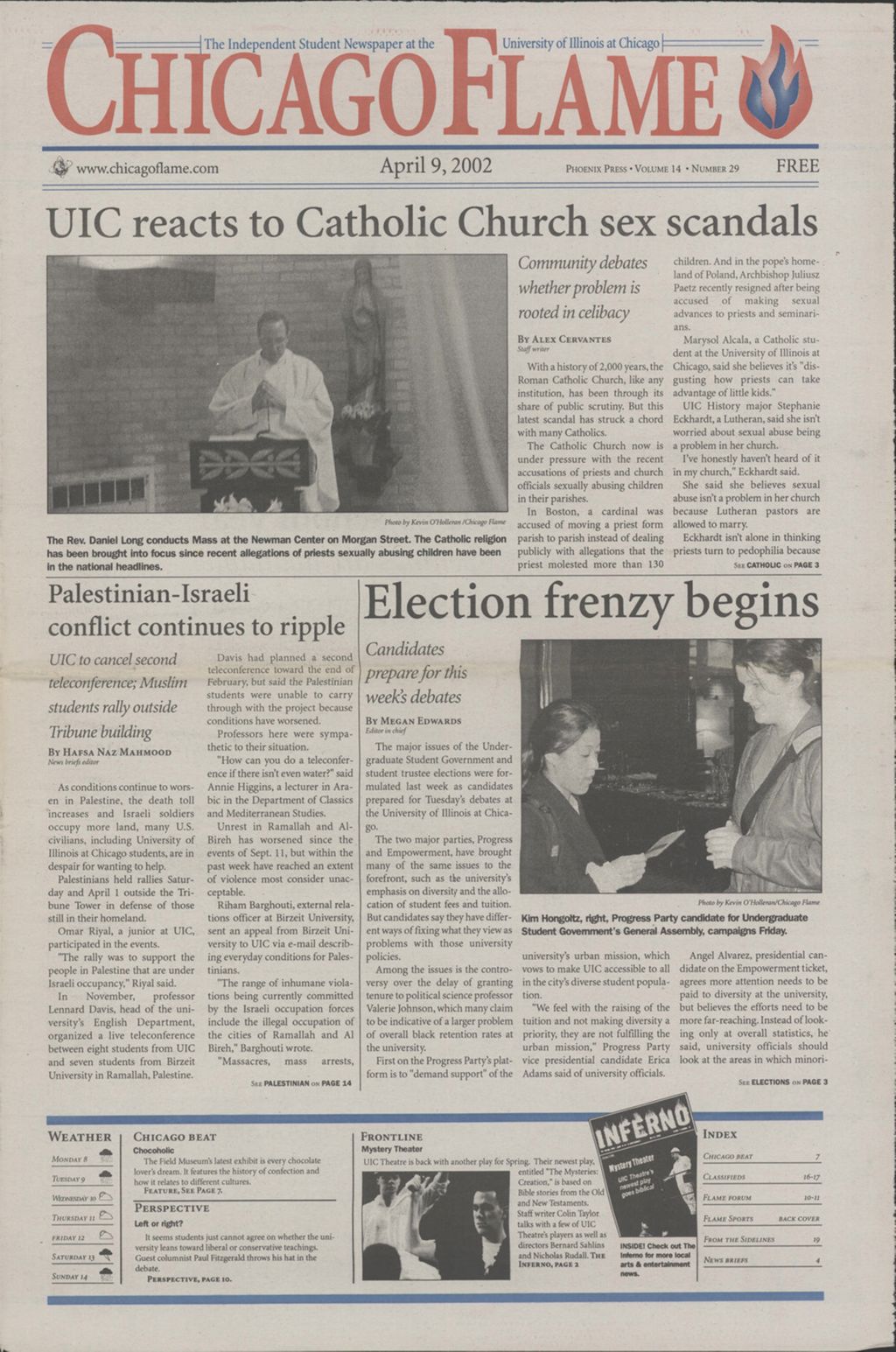 Chicago Flame (April 9, 2002)