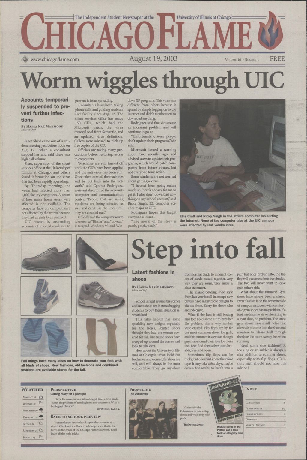 Chicago Flame (August 19, 2003)