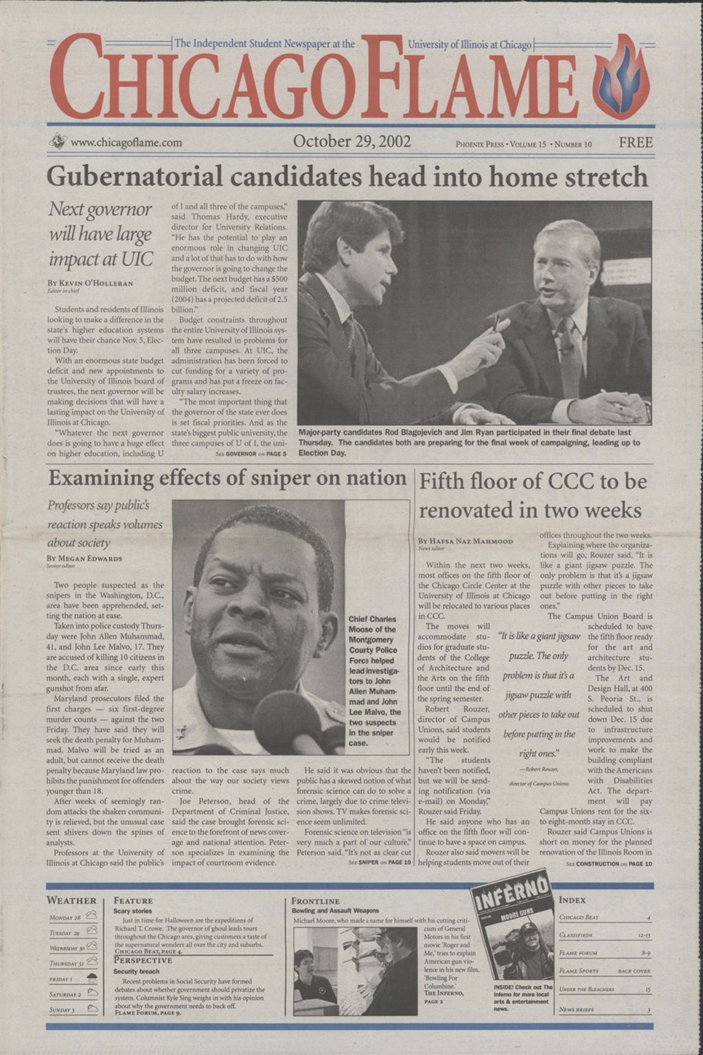 Chicago Flame (October 29, 2002)
