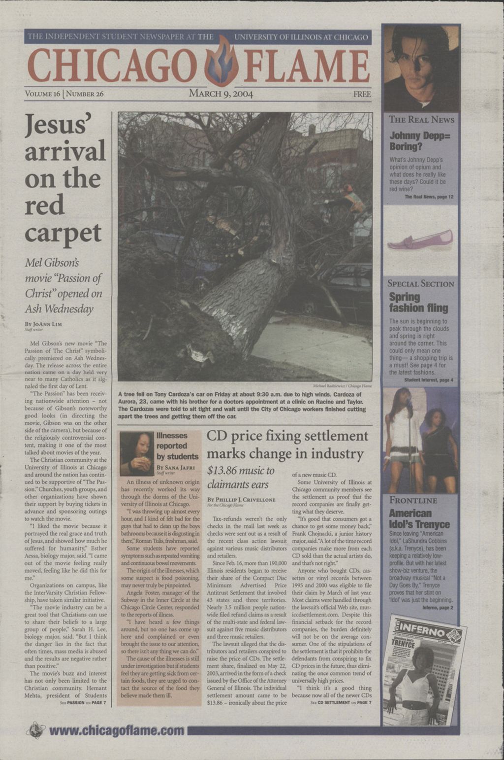 Chicago Flame (March 9, 2004)