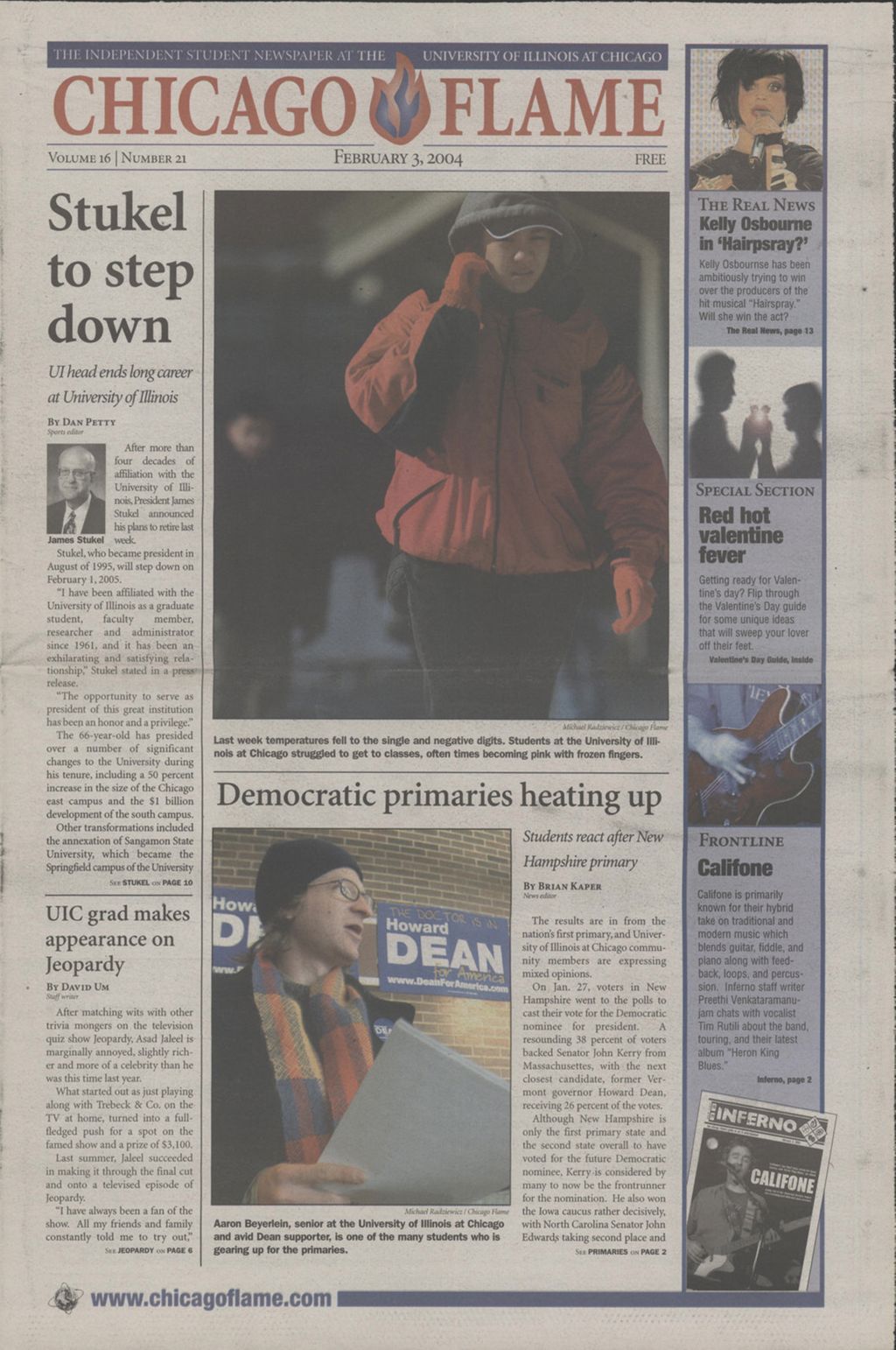 Chicago Flame (February 3, 2004)