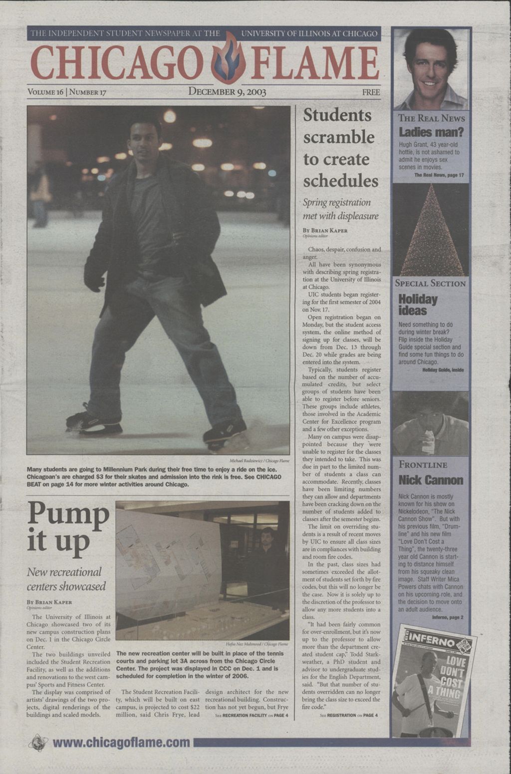 Chicago Flame (December 9, 2003)