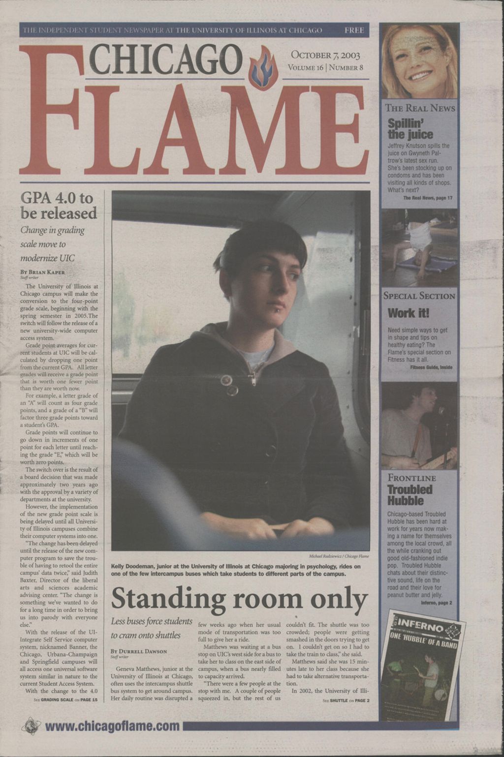 Chicago Flame (October 7, 2003)