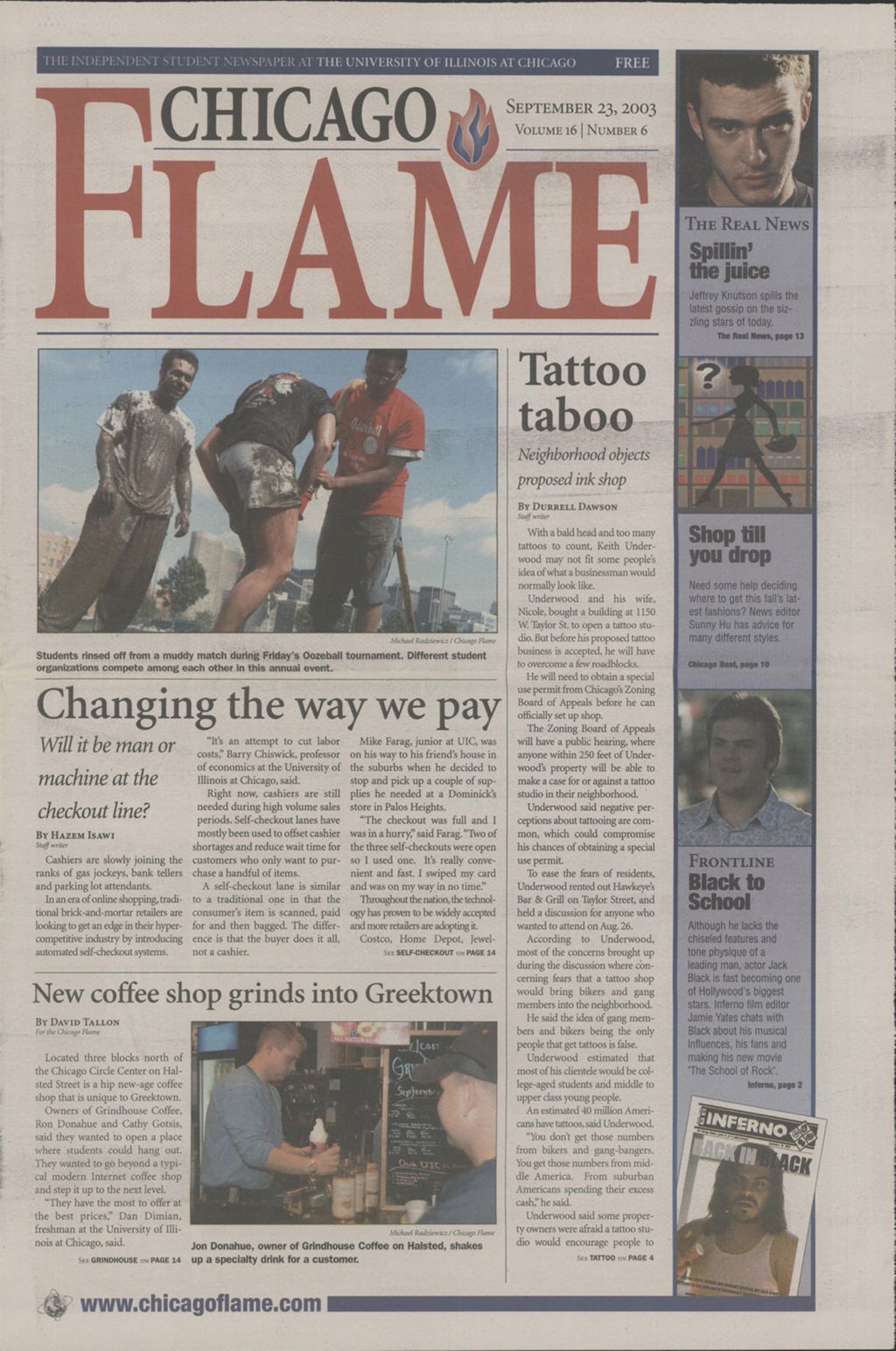 Chicago Flame (September 23, 2003)