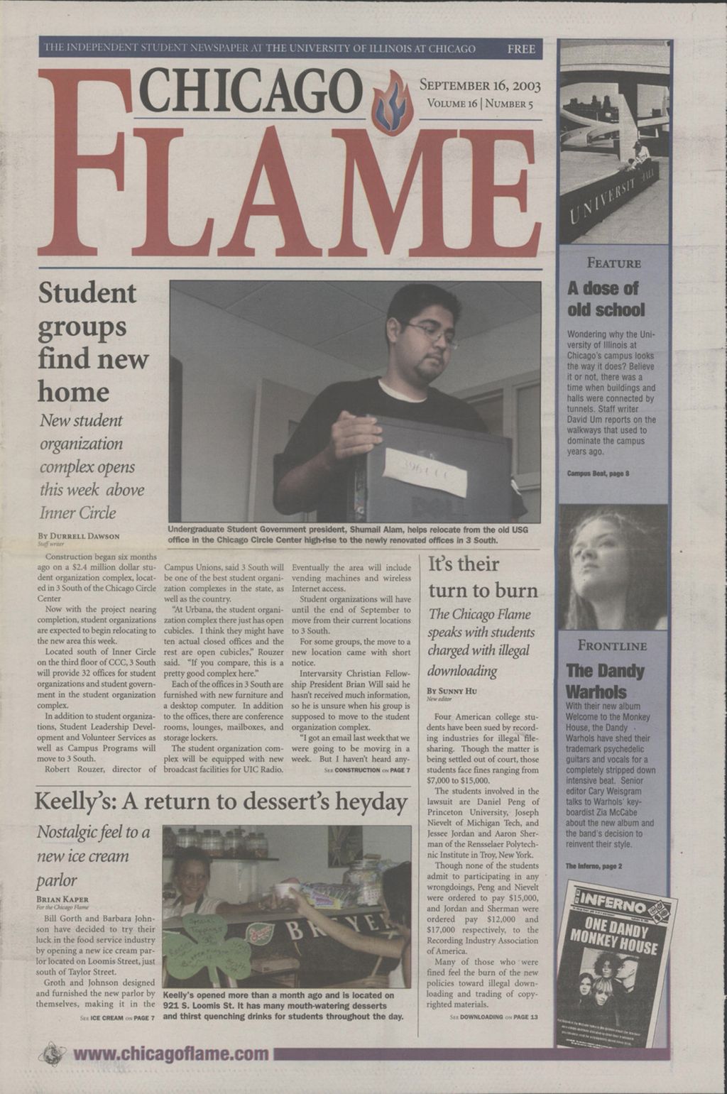 Miniature of Chicago Flame (September 16, 2003)