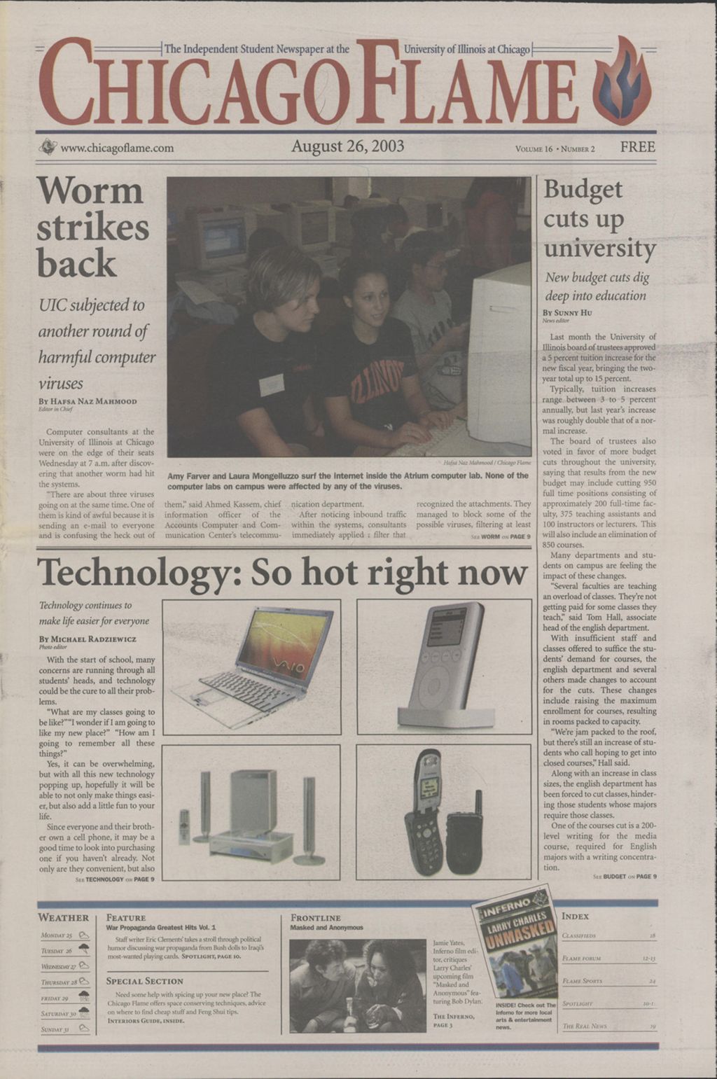 Chicago Flame (August 26, 2003)