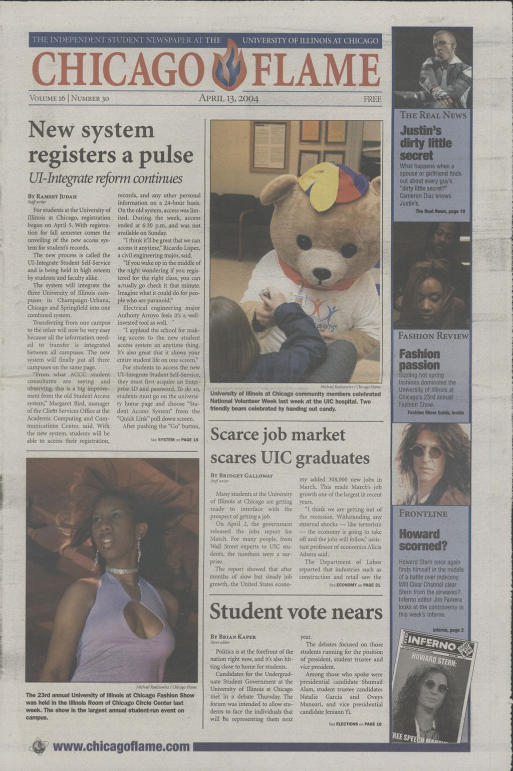 Chicago Flame (April 13, 2004)