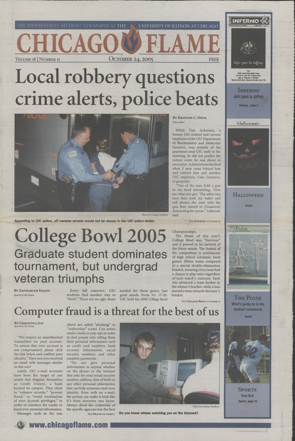 Chicago Flame (October 24, 2005)