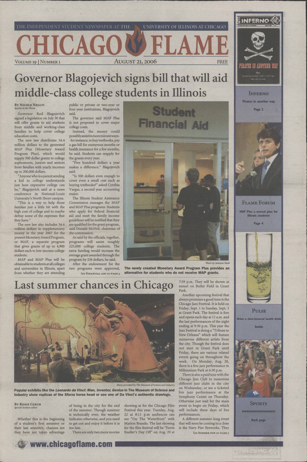 Chicago Flame (August 21, 2006)