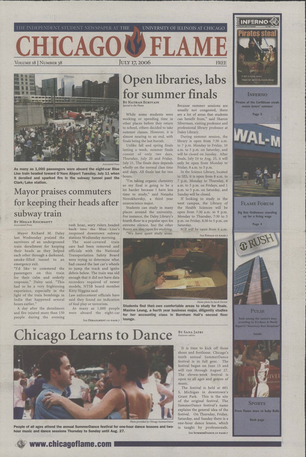 Chicago Flame (July 17, 2006)