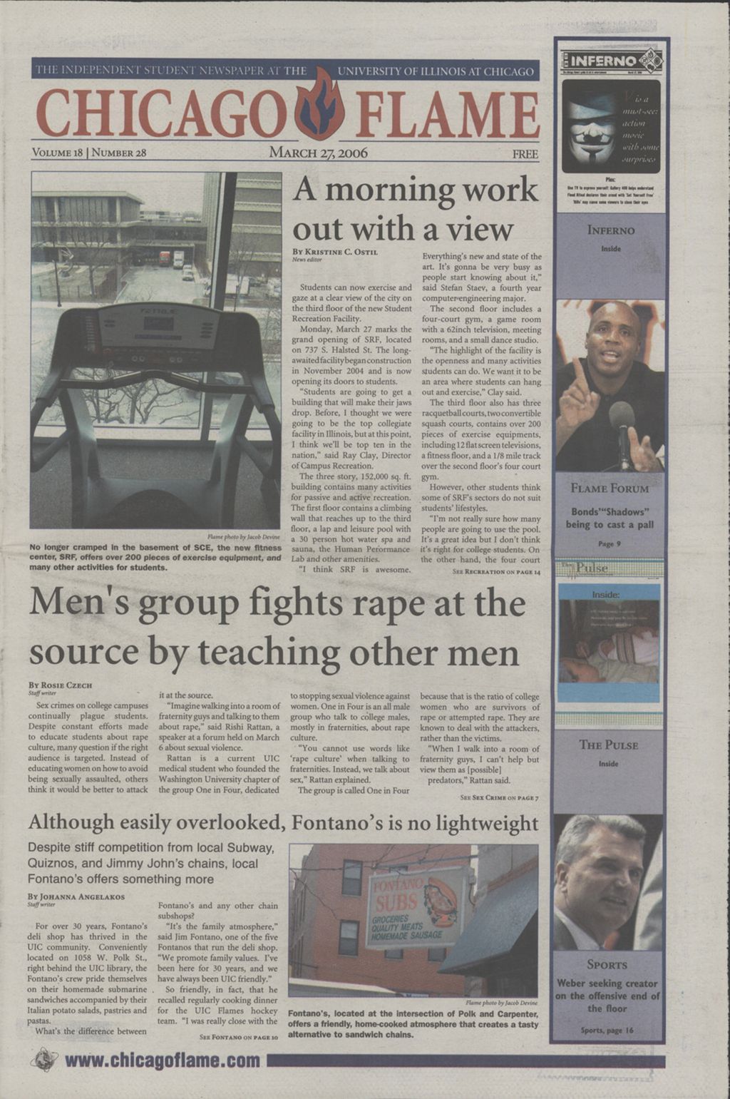 Chicago Flame (March 27, 2006)