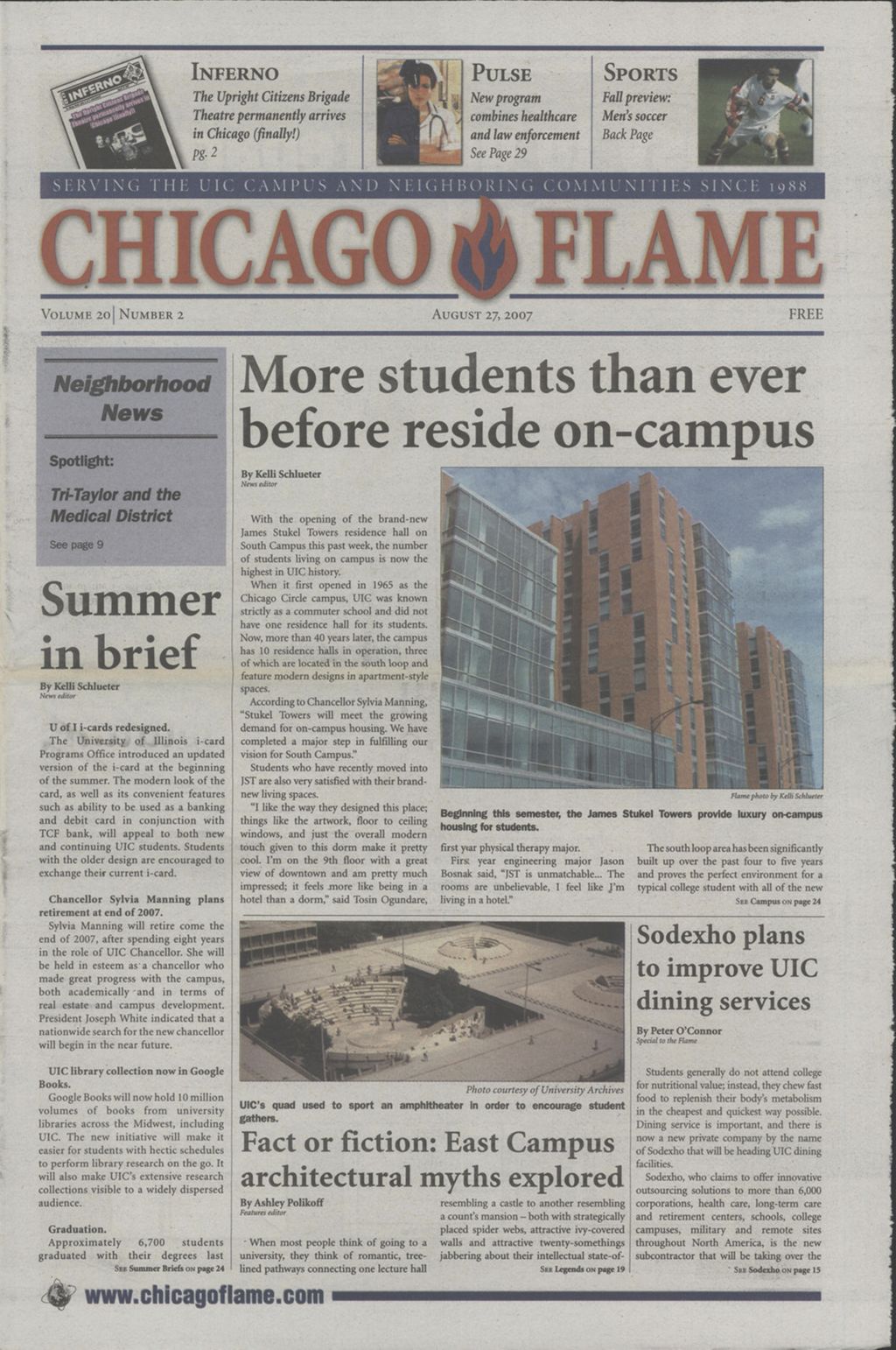 Chicago Flame (August 27, 2007)
