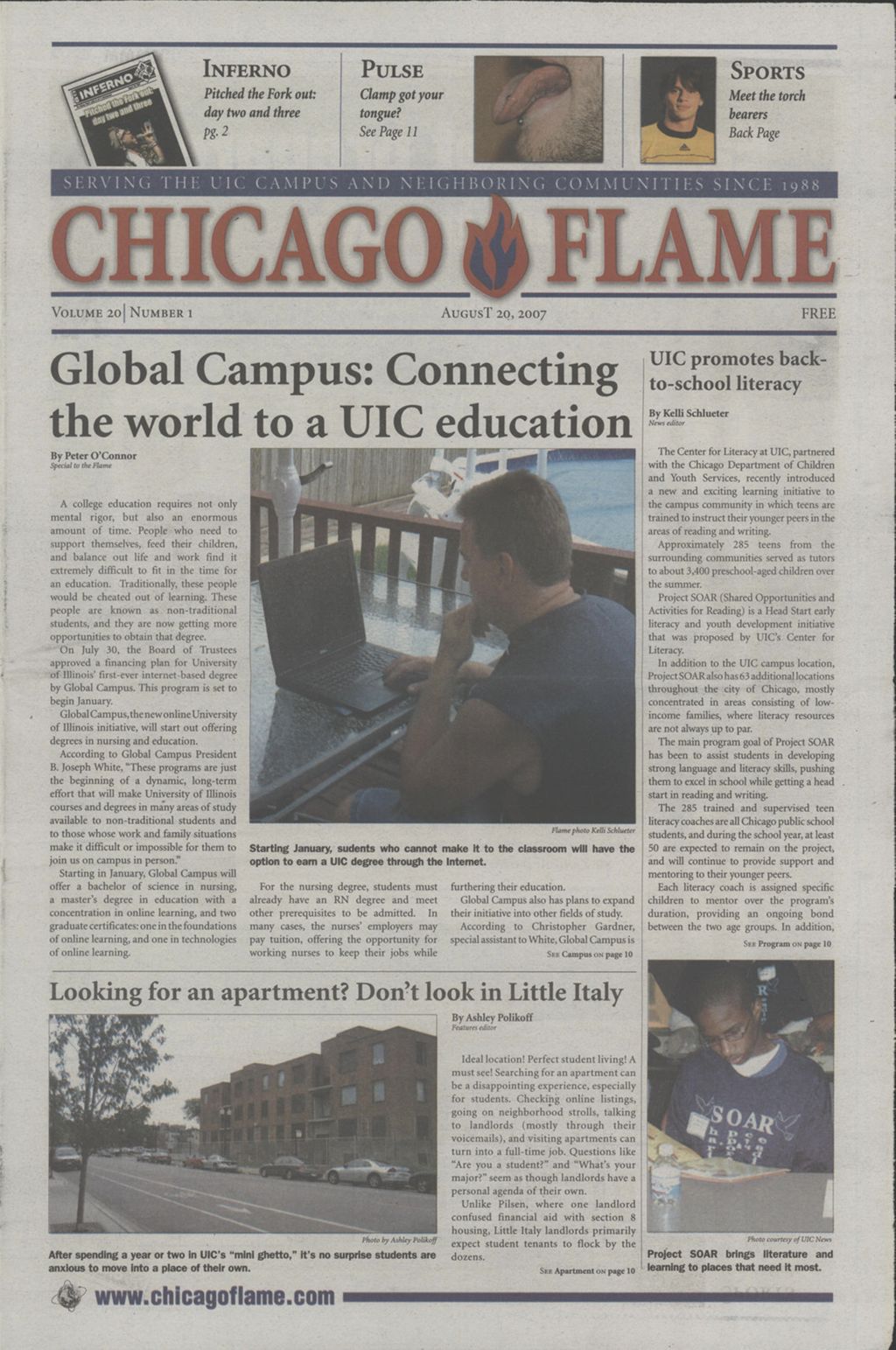 Chicago Flame (August 20, 2007)