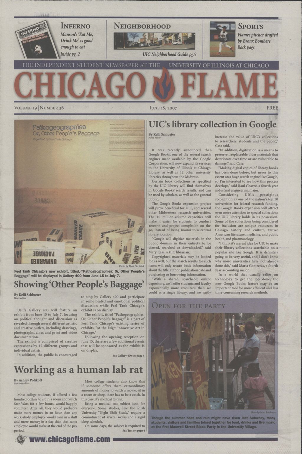 Chicago Flame (June 18, 2007)