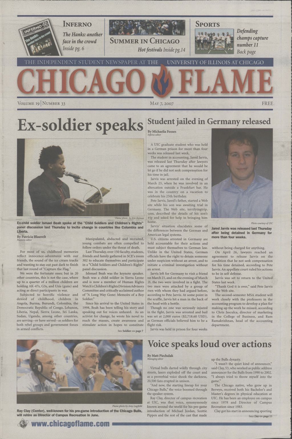 Chicago Flame (May 7, 2007)