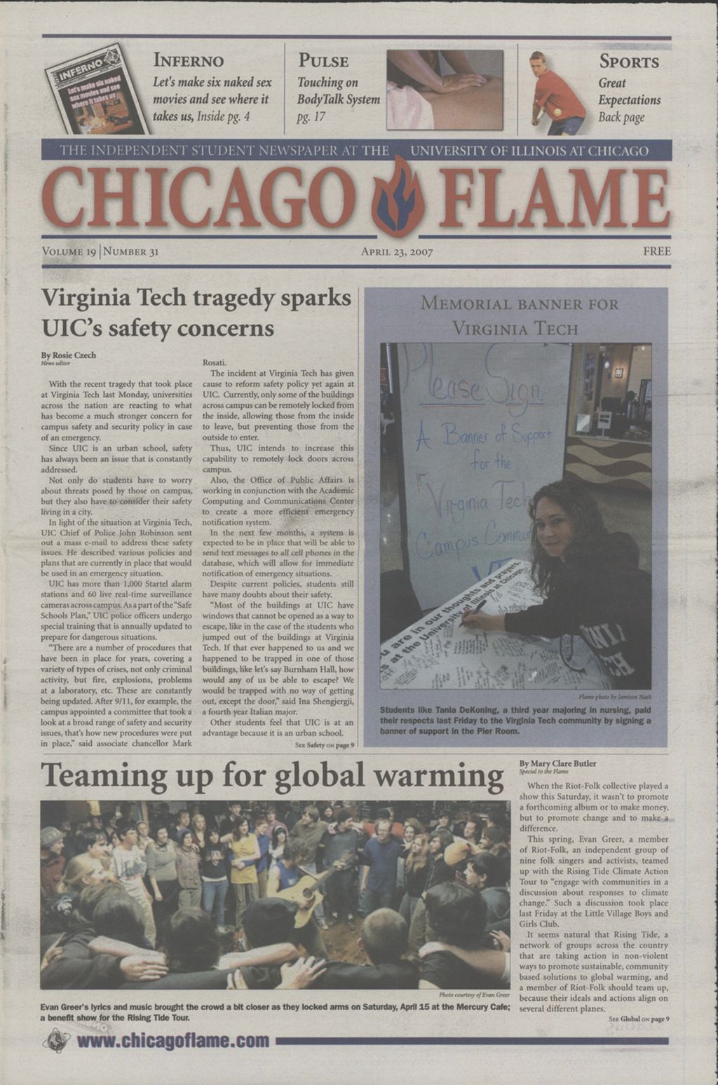 Chicago Flame (April 23, 2007)