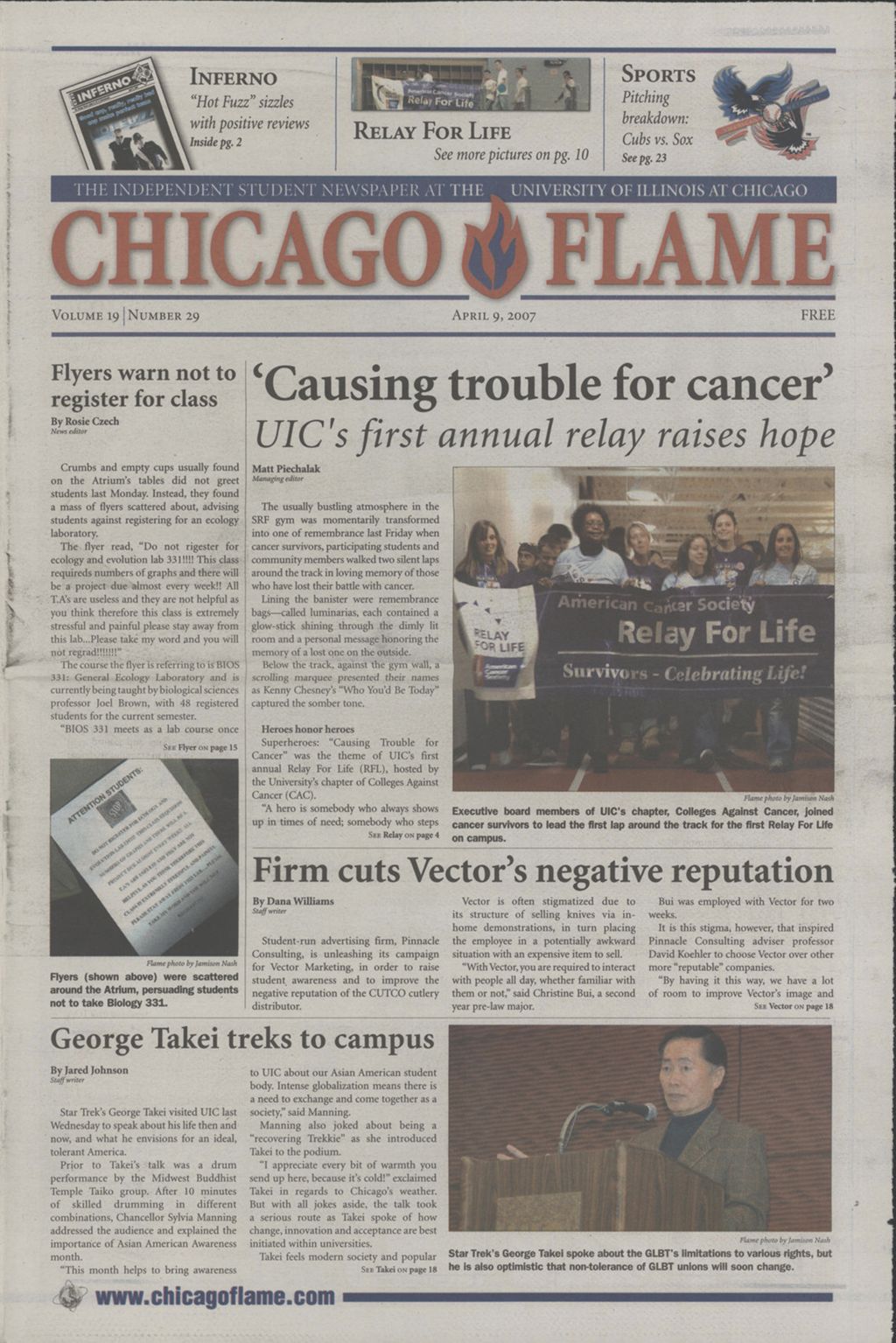 Chicago Flame (April 9, 2007)