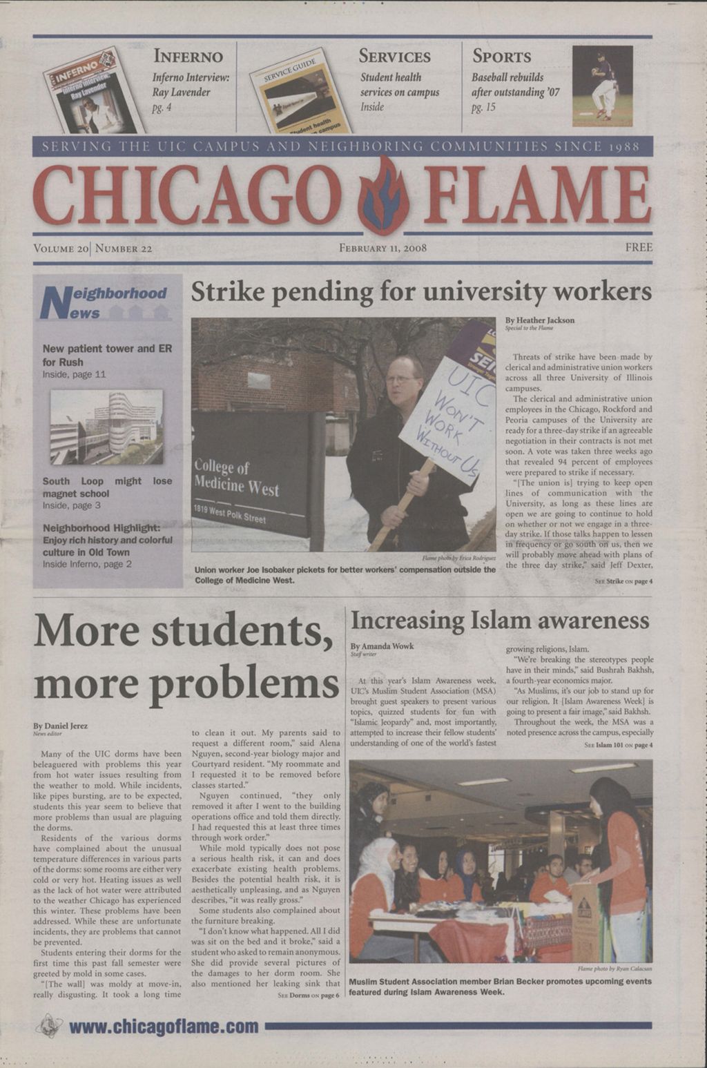 Chicago Flame (February 11, 2008)