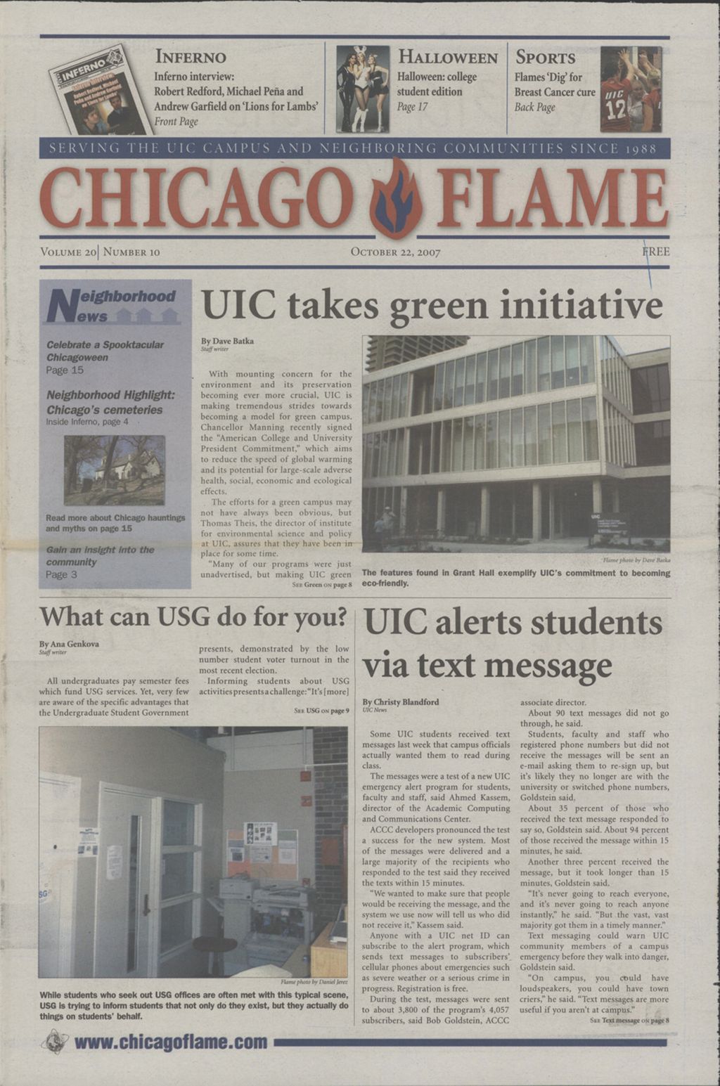 Chicago Flame (October 22, 2007)