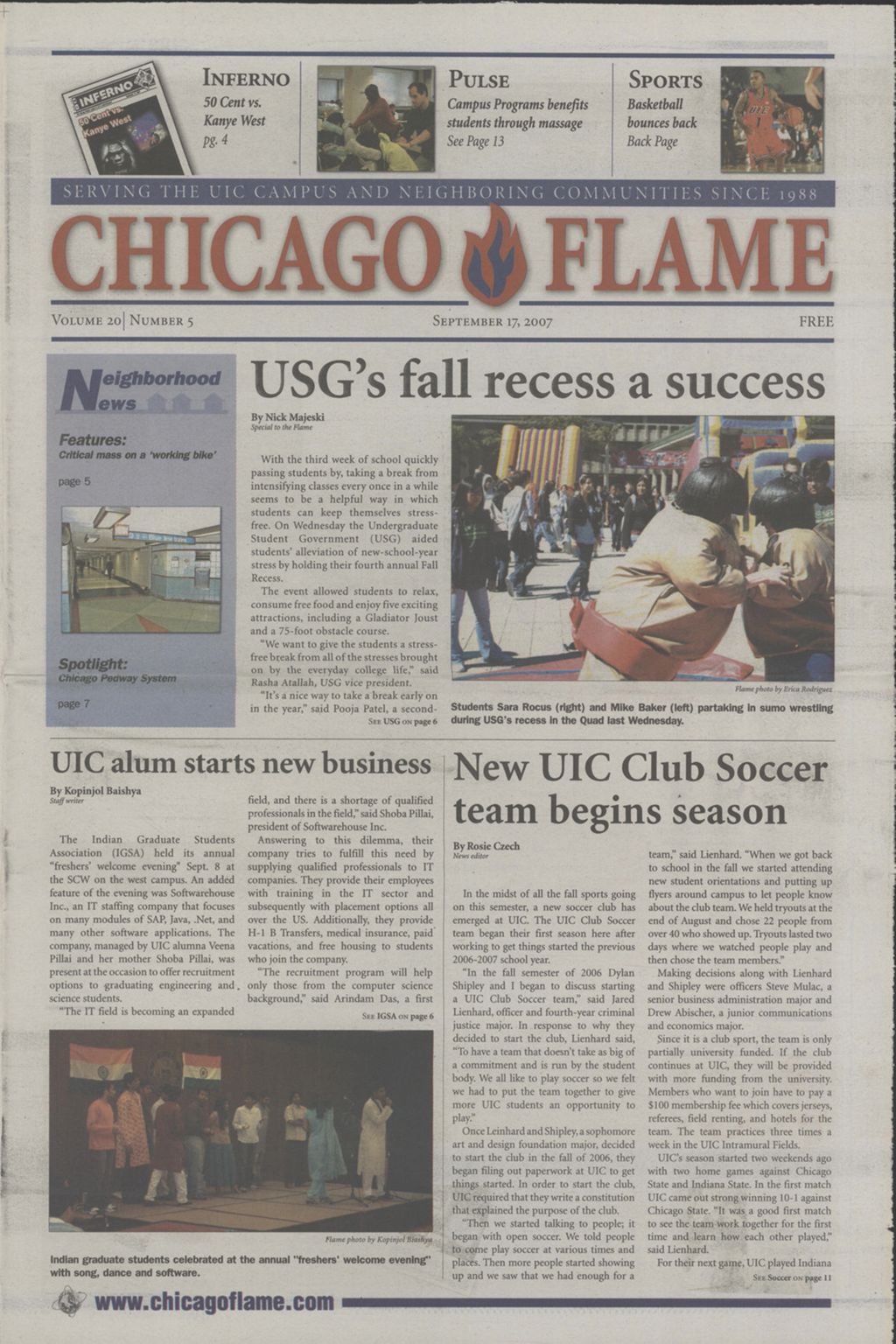 Miniature of Chicago Flame (September 17, 2007)