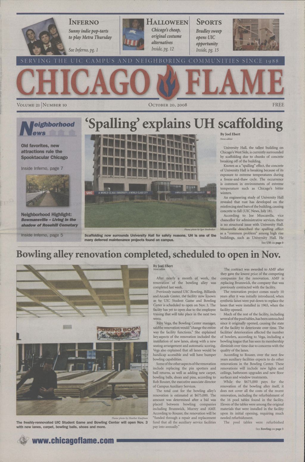 Miniature of Chicago Flame (October 20, 2008)