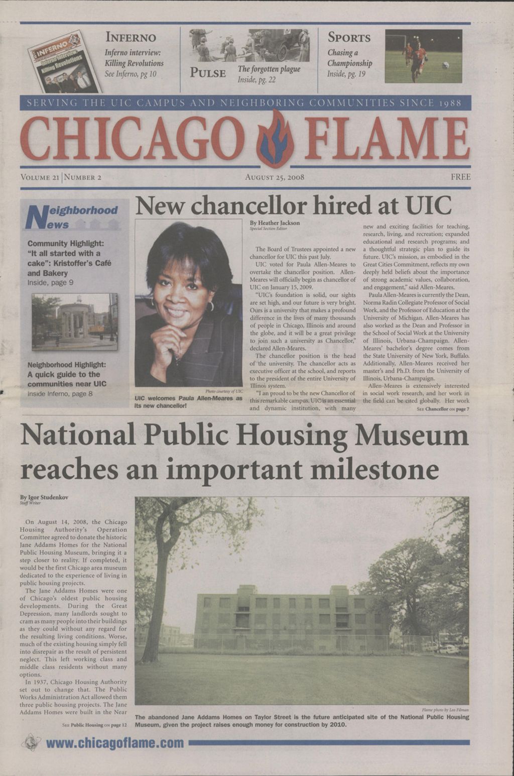 Miniature of Chicago Flame (August 25, 2008)