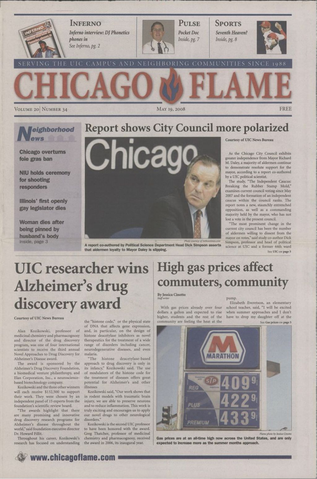 Chicago Flame (May 19, 2008)