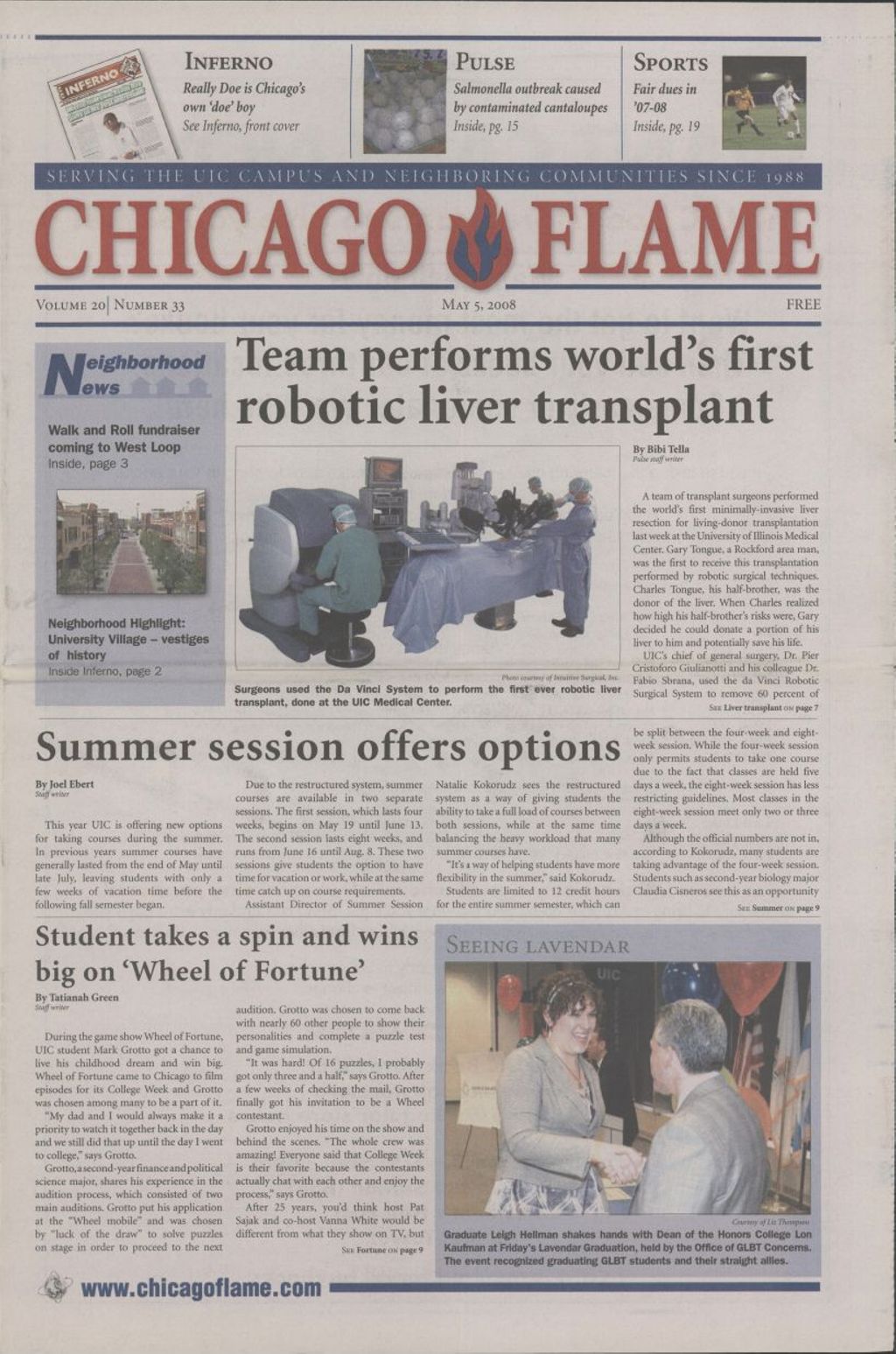 Chicago Flame (May 5, 2008)