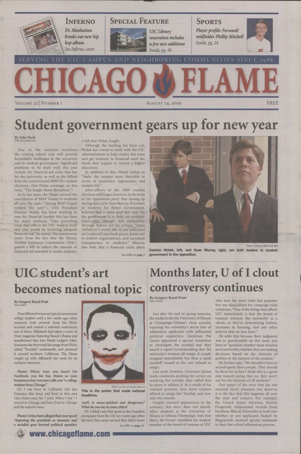 Chicago Flame (August 24, 2009)