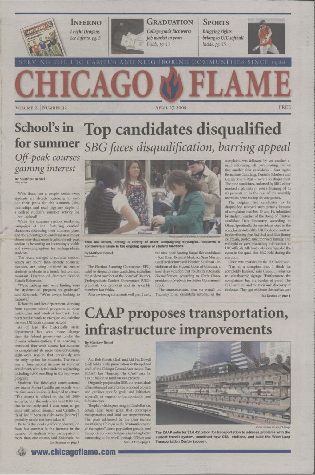 Chicago Flame (April 27, 2009)