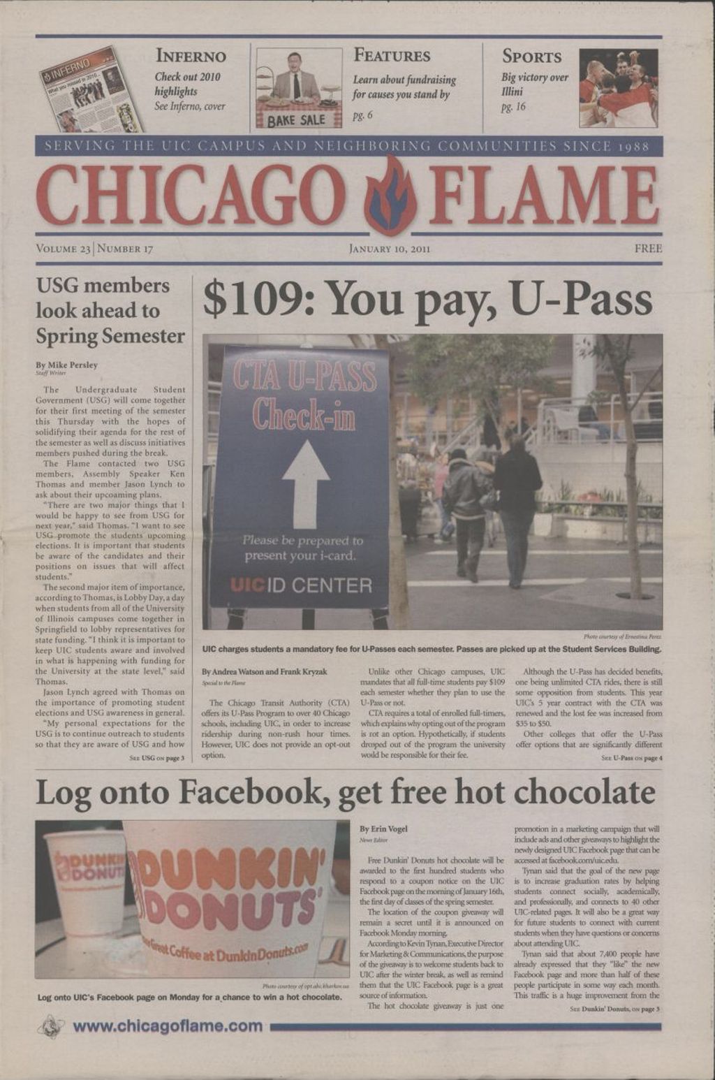 Chicago Flame (January 10, 2011)