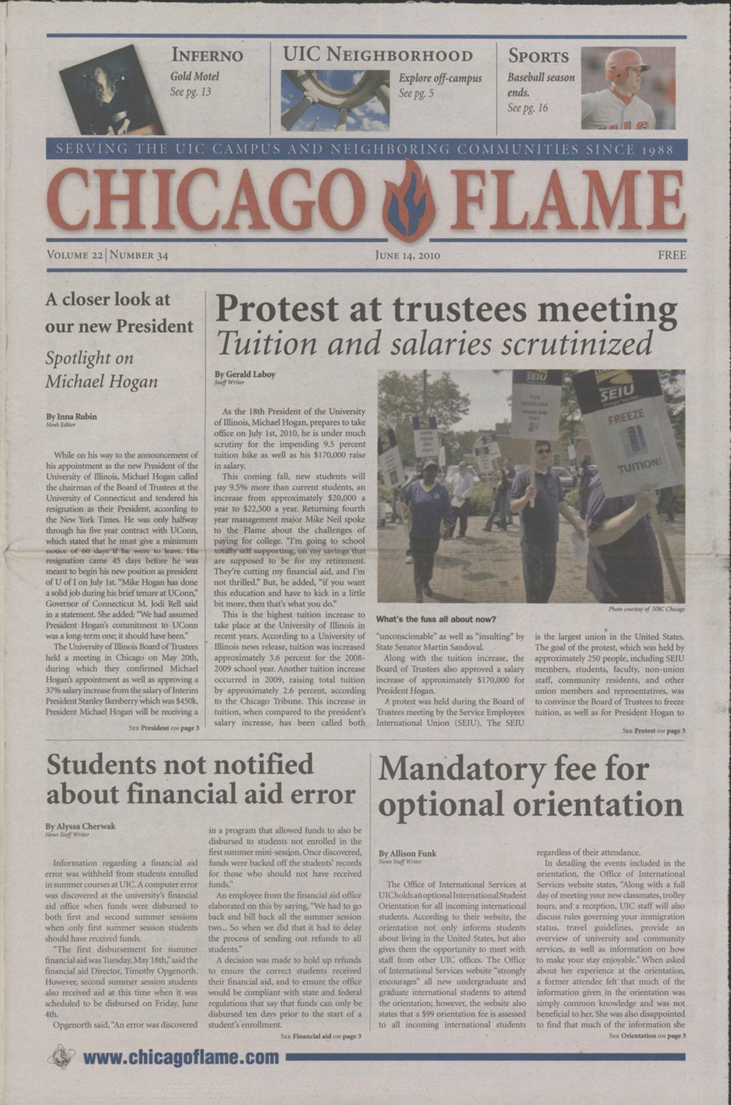 Miniature of Chicago Flame (June 14, 2010)