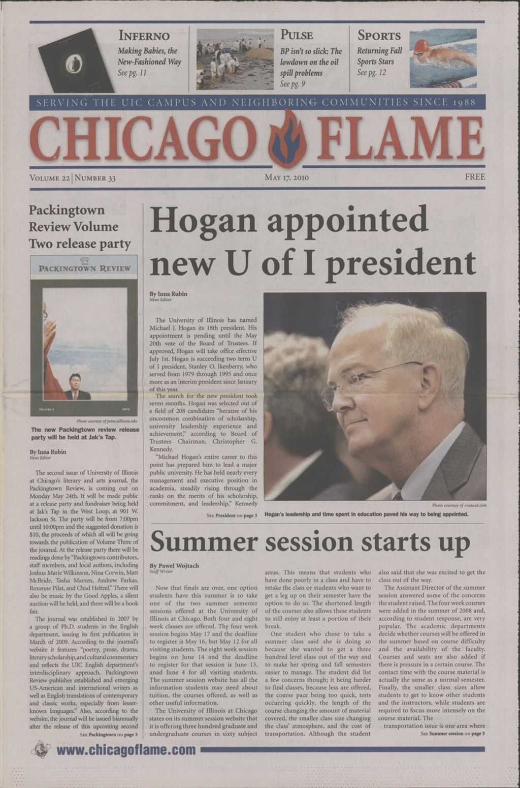 Chicago Flame (May 17, 2010)