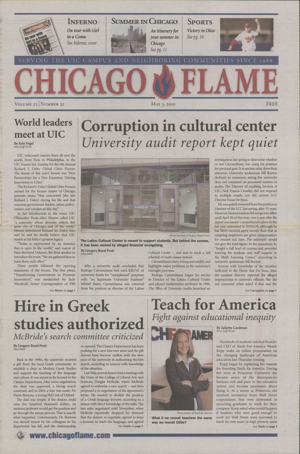 Chicago Flame (May 3, 2010)
