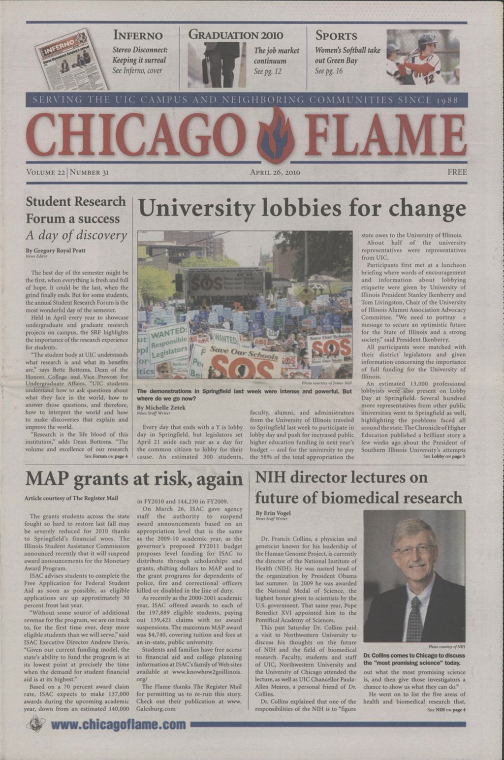Chicago Flame (April 26, 2010)