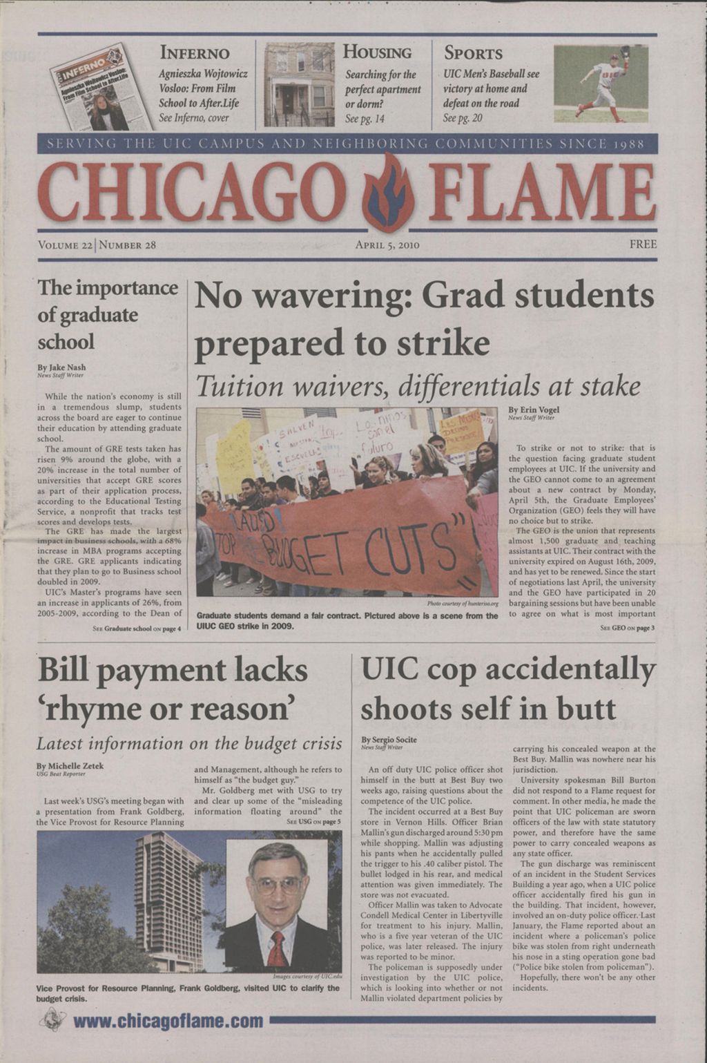Chicago Flame (April 5, 2010)
