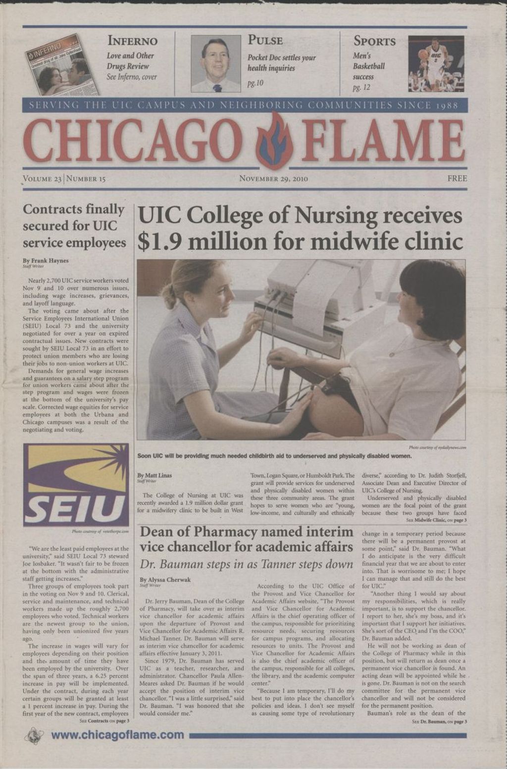 Chicago Flame (November 29, 2010)