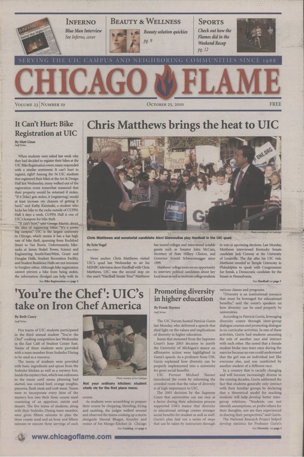 Miniature of Chicago Flame (October 25, 2010)