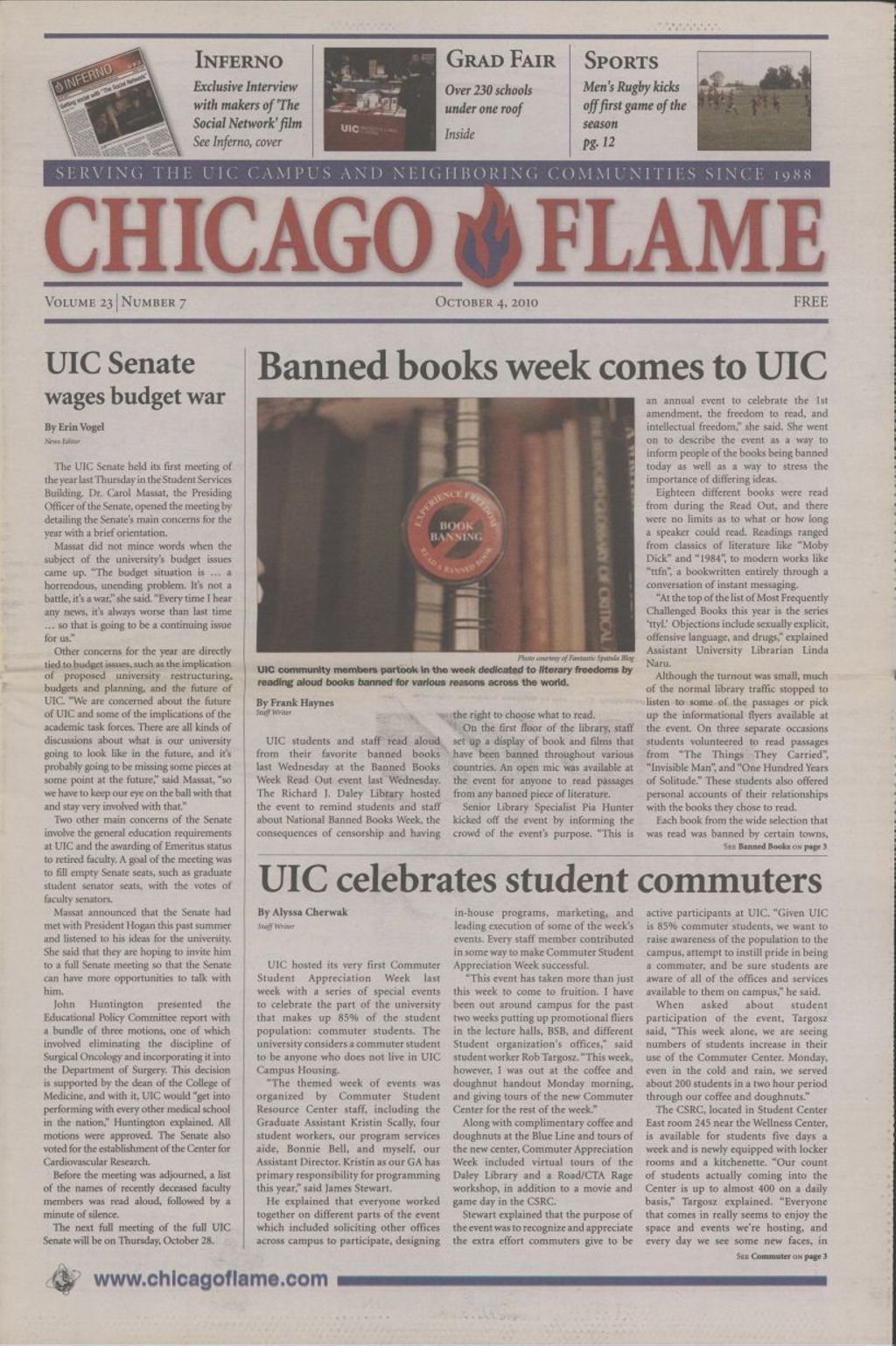 Miniature of Chicago Flame (October 4, 2010)