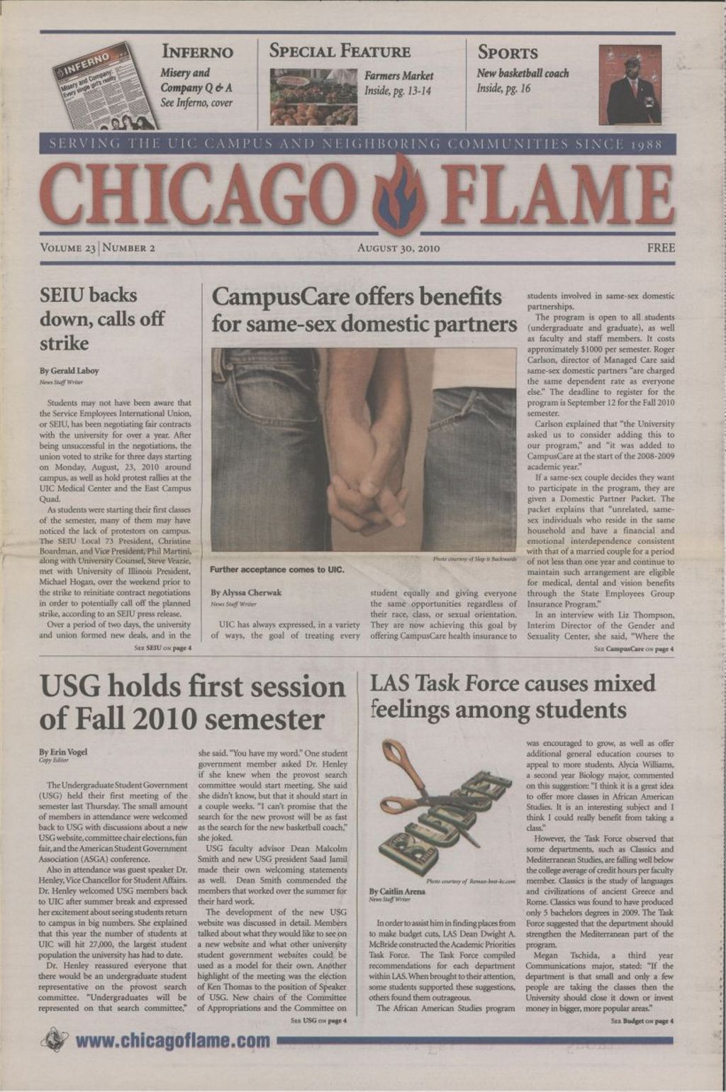 Chicago Flame (August 30, 2010)